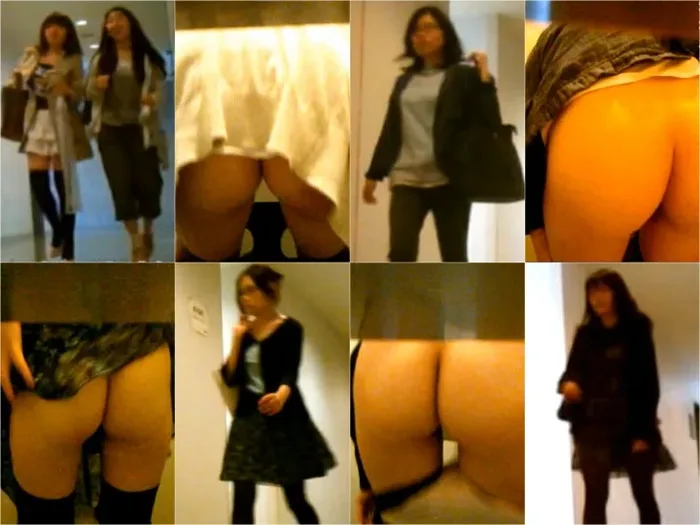 動画を再生:女子大生トイレ 27 – トイレ個室で覗かれた大人っぽい美人・眼鏡の清楚系・真面目そうな3人の女子大生