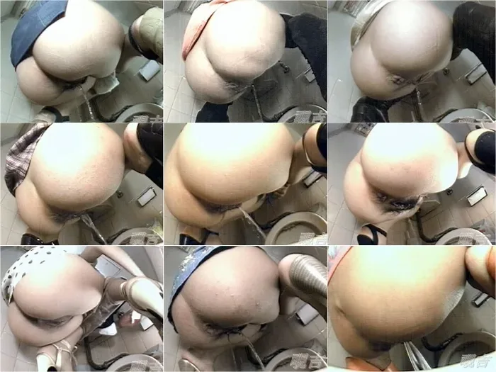 動画を再生:和式トイレ盗撮 迫り来るマ〇コ鮮明超接写 第二弾