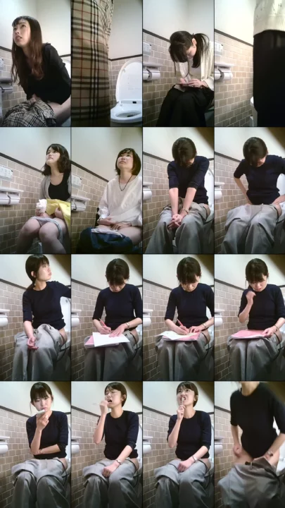 プレミアム美盗トイレ vol.4 鼻ほじ耳ほじ！歯磨き…トイレでくつろぐ娘さん♪全６名収録 のスクリーンショット 5