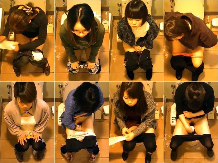 動画を再生:女性たちの洋式トイレ2 – トイレで見せる10名の素顔とプライベートな瞬間