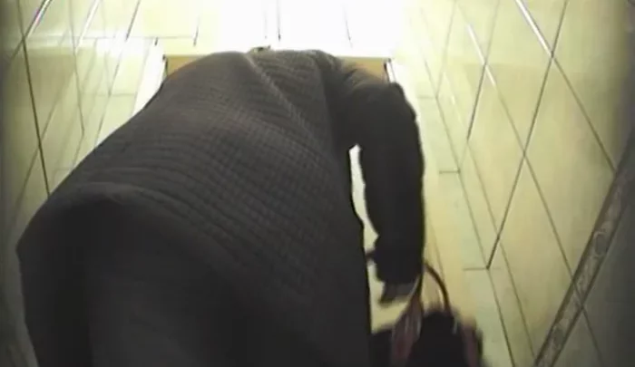ロシアの大学トイレ盗撮 女子学生が個室で放尿する隠し撮り映像 のスクリーンショット 4
