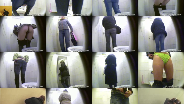 ロシア大学トイレ盗撮 女子学生が個室で放尿する隠し撮り映像 のスクリーンショット 5