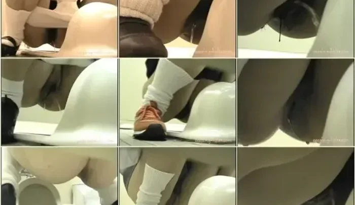 文化祭2 – 女子トイレの無料覗き穴・隠しカメラ盗撮 女子中学生スクールトイレ盗撮映像