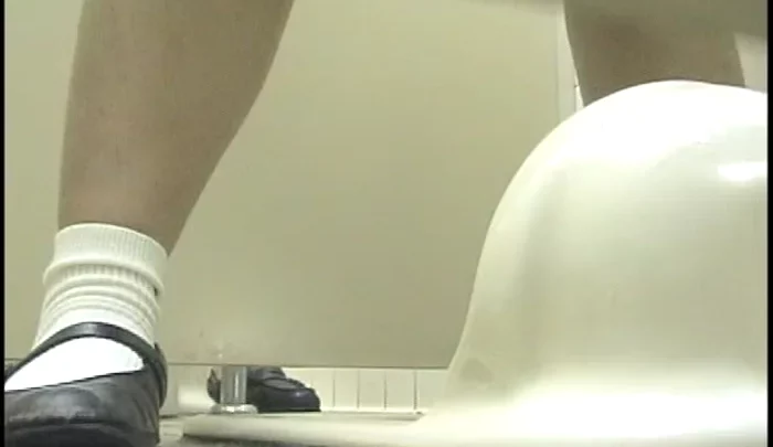 文化祭2 – 女子トイレの無料覗き穴・隠しカメラ盗撮 女子中学生スクールトイレ盗撮映像 のスクリーンショット 4