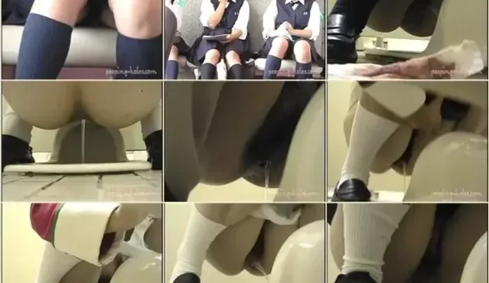 文化祭5 – 女子トイレの無料覗き穴、学校トイレ盗撮隠しカメラ、地下の穴からの便所覗き