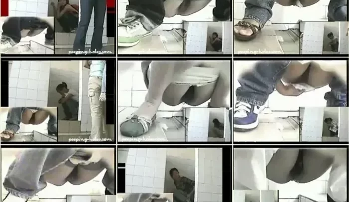 中国女子大5 トイレ盗撮で覗かれる無防備な女子大生たちの恥ずかしい瞬間