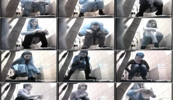 ロシアの学校トイレ盗撮 38 – 若い女子生徒たちの放尿隠し撮り映像