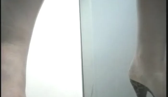 公衆トイレでの無許可盗撮映像 – 覗き穴から撮影した羞恥の瞬間 のスクリーンショット 3