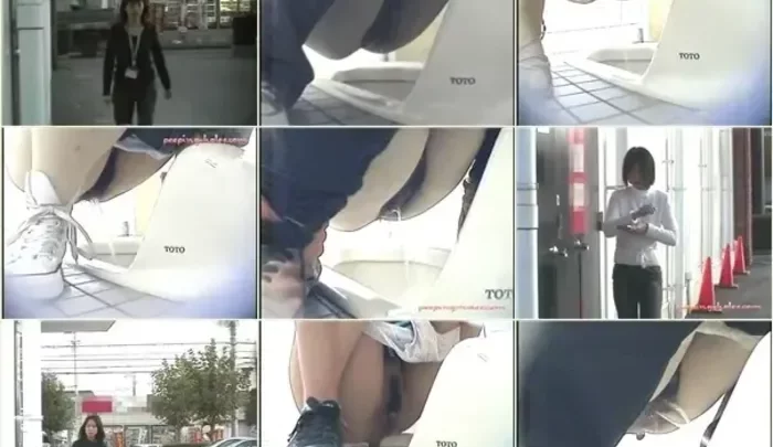 和式トイレ盗撮 16 – 隠しカメラで捉えたトイレ盗撮映像 のスクリーンショット 6