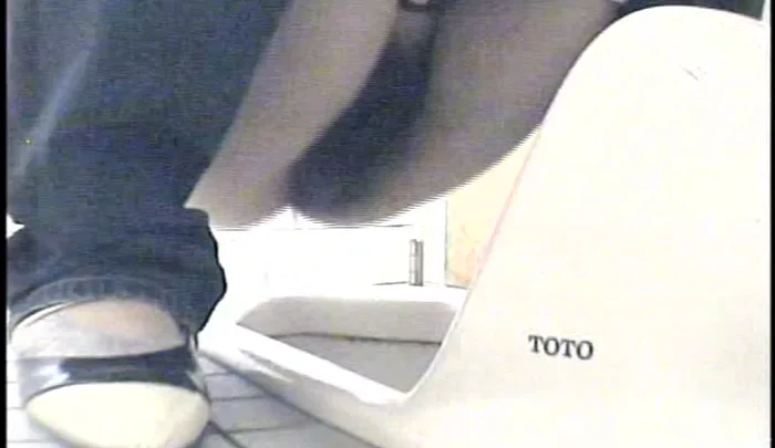 和式トイレ盗撮 隠しカメラで捉えた素人の恥ずかしい瞬間 のスクリーンショット 2