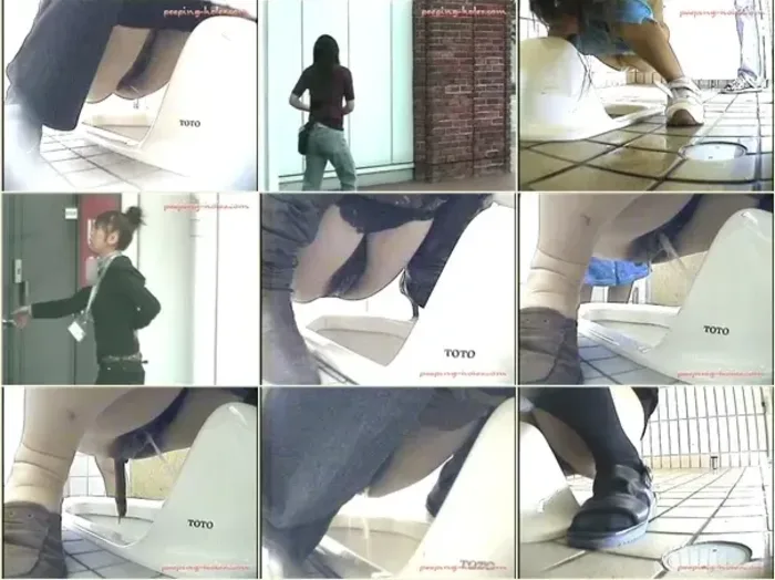 動画を再生:和式トイレ盗撮19 – 隠しカメラで捉えた素人のトイレ盗撮映像