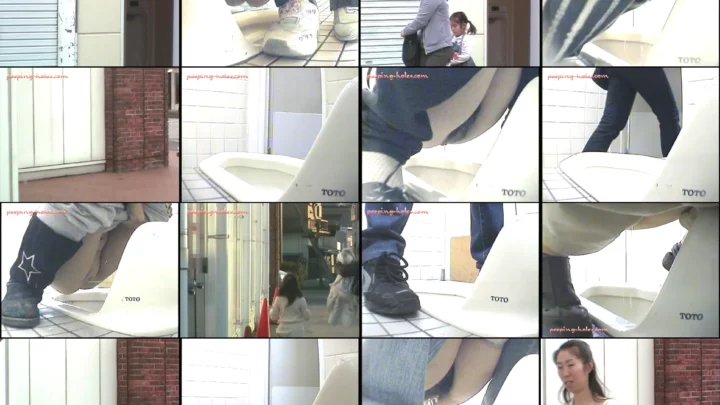 和式トイレ盗撮 隠しカメラで捉えた素顔の瞬間 トイレ盗隠しカメラ映像 のスクリーンショット 5