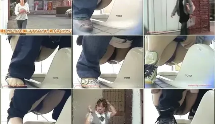 和式トイレ盗撮4 隠しカメラで覗かれる女性たちのトイレ事情 のスクリーンショット 6