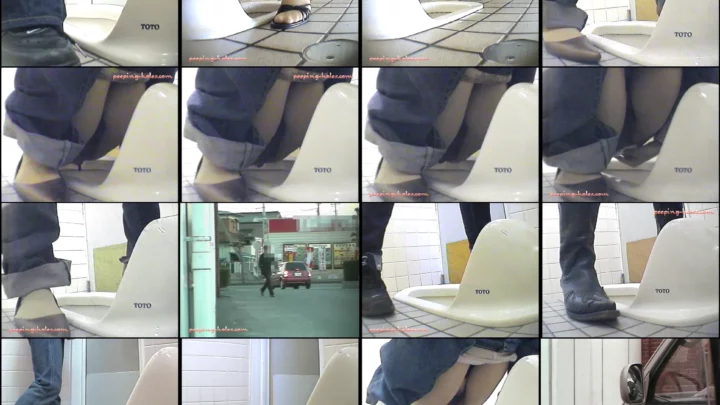 和式トイレ盗撮6 隠しカメラで捉えたトイレでの無防備な姿 のスクリーンショット 5