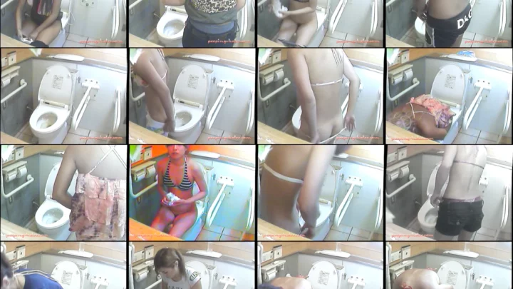 和式トイレ盗撮 – 覗き穴から見える素顔の瞬間 のスクリーンショット 5