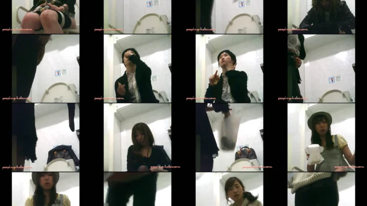 コンビニトイレ盗撮5 美人アジアン美女のトイレ盗撮映像 のスクリーンショット 5