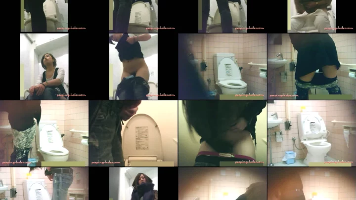 コンビニトイレ盗撮 9 – 美しいアジア人女性がトイレで用を足す姿を覗き見 のスクリーンショット 5