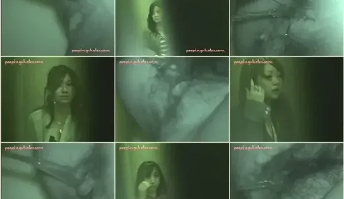 居酒屋トイレ盗撮20 – 覗き穴からの無料映像、夜間視覚機能で捉えた隠しカメラ記録