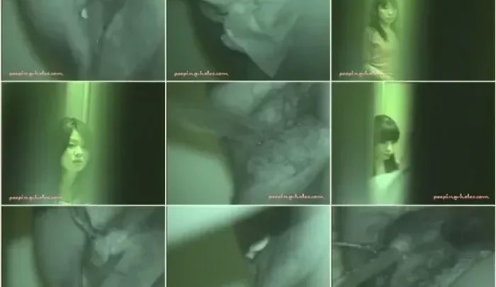 居酒屋トイレ盗撮9 – 覗き穴からの無修正映像・暗視カメラで捉えた女子トイレの密着盗撮