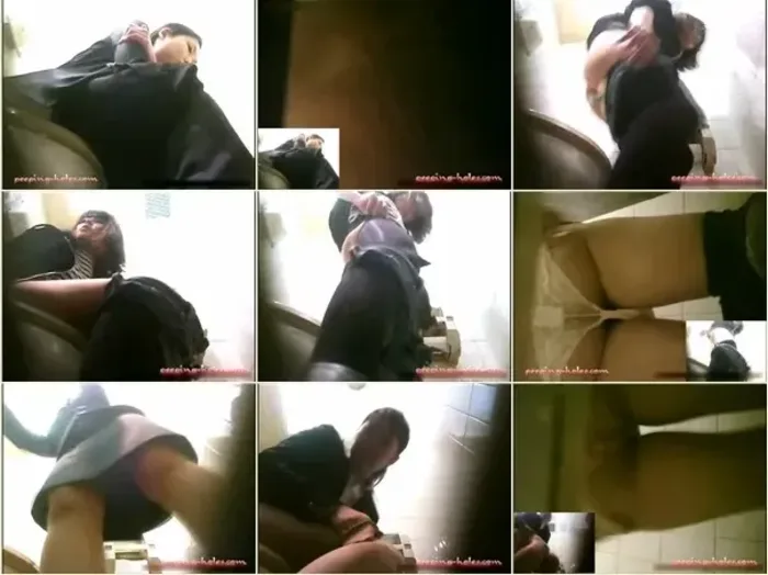 動画を再生:ファッショントイレ3 – 大阪のゲーセンで女子中学生が和式トイレで用を足す盗撮映像