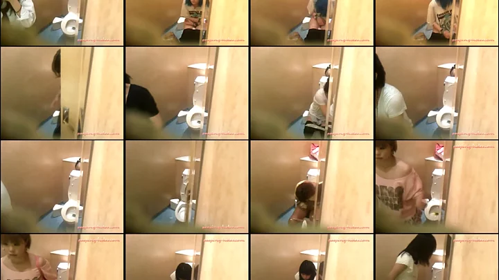 行列トイレ盗撮動画1 – 隠しカメラで捉えた素人女性のトイレ盗撮映像 のスクリーンショット 5