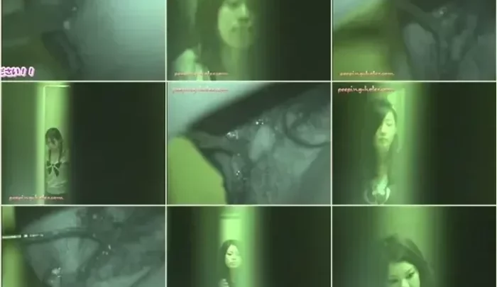 居酒屋トイレ盗撮3 覗き穴から撮影した無修正隠しカメラ映像