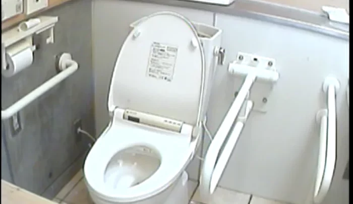 和式トイレ盗撮 覗き穴から覗かれる無防備な瞬間 のスクリーンショット 4